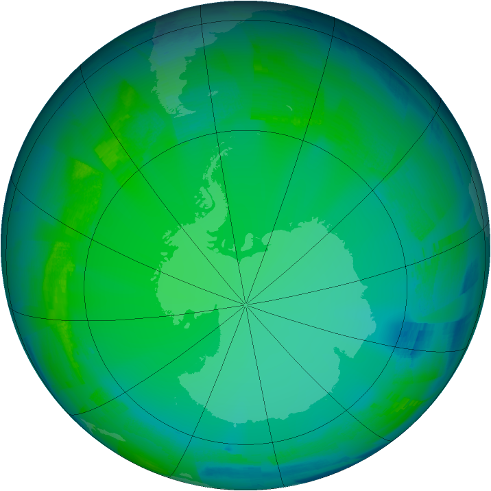 Ozone Map 2009-07-03